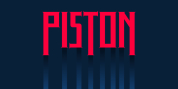 Piston font download