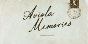 Aviola Memories font download