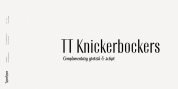 TT Knickerbockers font download