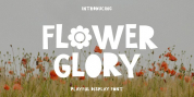 Flower Glory font download