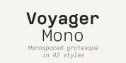 Voyager Mono font download
