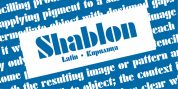 Shablon font download