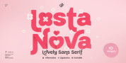 Losta Nova font download