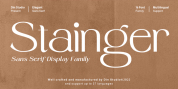 Stainger font download