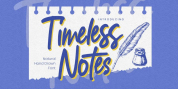 Timeless Notes font download