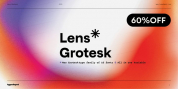 Lens Grotesk font download