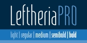 Leftheria PRO font download
