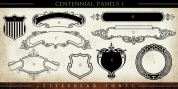 LHF Centennial Panels font download