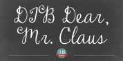 DJB Dear Mr Claus font download