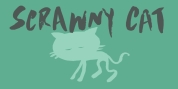 Scrawny Cat font download
