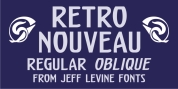 Retro Nouveau JNL font download