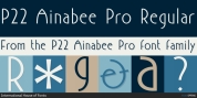 P22 Ainabee Pro font download