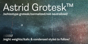 Astrid Grotesk font download