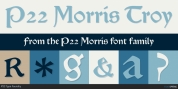 P22 Morris font download