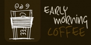 Early Morning Coffee font download