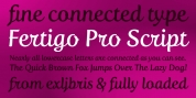 Fertigo Pro Script font download