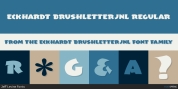 Eckhardt BrushletterJNL font download