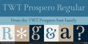 TWT Prospero font download