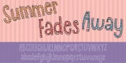Summer fades away font download