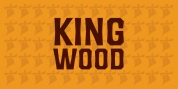 King Wood font download