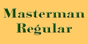 Masterman font download
