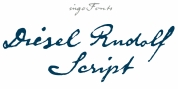 Diesel Rudolf Script font download