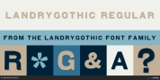 LandryGothic font download