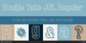 Double Take JNL font download