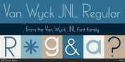 Van Wyck JNL font download