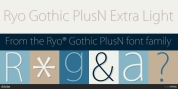 Ryo Gothic PlusN font download
