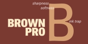Brown Pro font download