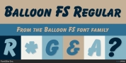 Balloon FS font download