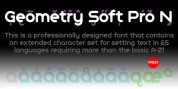 Geometry Soft Pro font download