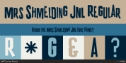 Mrs Shmelding JNL font download