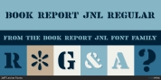 Book Report JNL font download