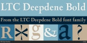 LTC Deepdene Bold font download