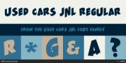 Used Cars JNL font download