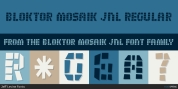 Bloktor Mosaik JNL font download