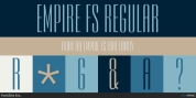 Empire FS font download