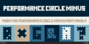 Performance Circle Minus font download