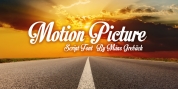 Motion Picture font download