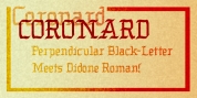 Coronard font download