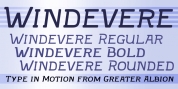 Windevere Rounded font download