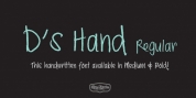 Ds Hand font download