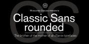 Classic Sans Rounded font download