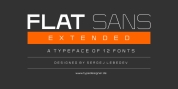 Flat Sans Extended font download