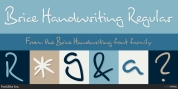Brice Handwriting font download