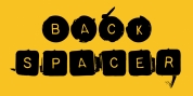 Backspacer font download
