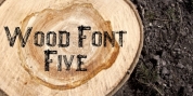 WoodFontFive font download