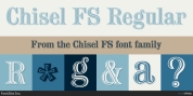 Chisel FS font download